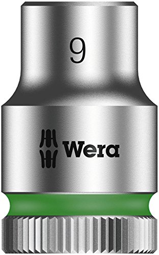 Wera, 8790 Hmb Bussola Per Cricchetto Zyklop Con Attacco Da 3/8", 9.0 Mm