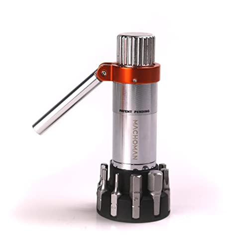 Machoman Tqw011 11 Pieces Torque Wrench Adjustable 3-10Nm, Within +/- 5% Accurate, Suitable For Bike