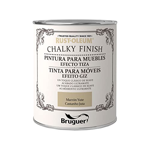 Rust-Oleum Rd Br Chalky Mueb Marrón Yute - 0,75 L