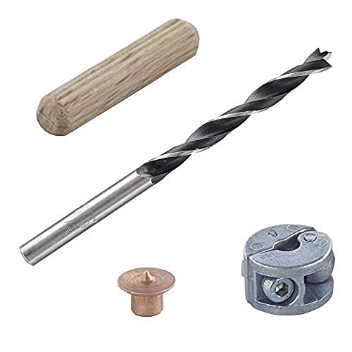 Wolfcraft Set Per Spinatura Da 25 Pezzi I 2918000 I Set Per Eseguire Spinature
