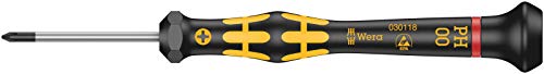 Wera Kraftform 05030118001 1550 - Cacciavite A Croce Con Micro Punte, Ph 00 X 40 Mm