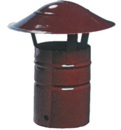 Ala 9775020 Fumaioli Smaltati A Cappello, Marroni, Diametro 10 Cm