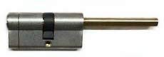 Cilindro Di Sicurezza Securemme Evok1 Con Sistema Di Cifratura Predisposto Per Codolo-Chiave Mm.30-30-Finitura Cromo Satinata- Sistema Anti- A=60 Mm B