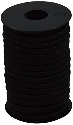 Corderie Italiane 006004066 Treccia Elastica, Nero