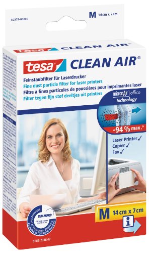 Tesa Clean Air Filtro Per Polveri Sottili Per Stampanti Laser, Taglia M