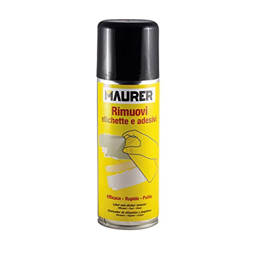 Maurer Spray Quita Etiquetas/Adhesivos 200 Ml, Trasparente