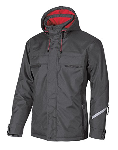 Giacca U-Power, Cappotto Foderato In Micropile, Abbigliamento Esterno, Cappuccio E Polsini Regolabili, Con Dettagli Riflettenti, Zip Intera Con Tasche
