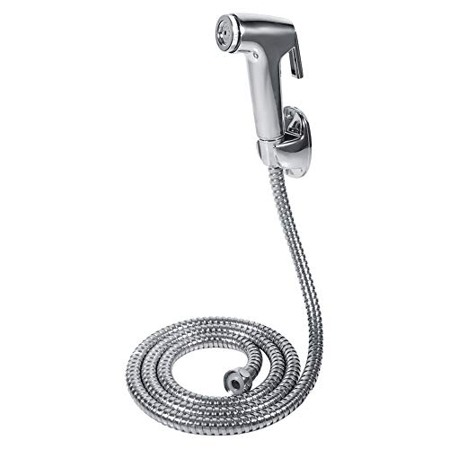 Nebulizzatore Per Bidet, Attacco Per Wc, Bidet, Set Per Bidet, Staffa Da Parete E Soffione Per Doccia, 120 Cm