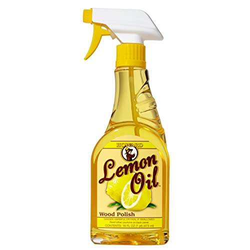 Howard Lm0016 473 Ml/453,6 Gram Lemon Oil Wood Polish Trigger Spray