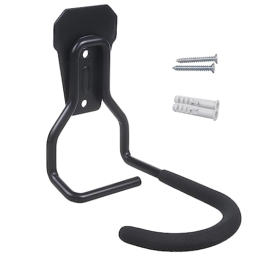 Maclean Mc-433 Supporto A Parete Per Bicicletta Maclean, Portabicicletta Verticale, Acciaio, Carico Massimo 20 Kg,
