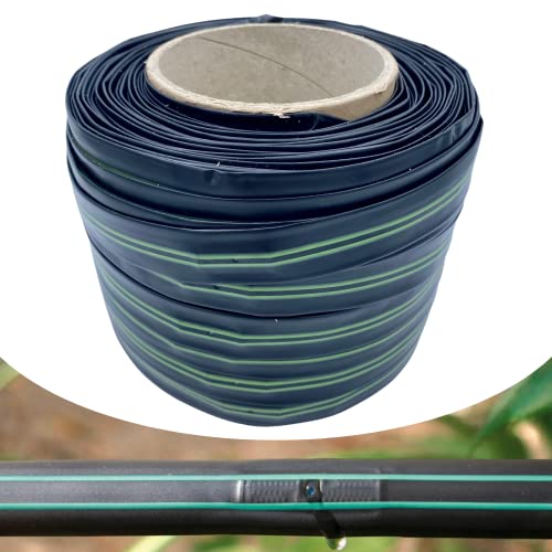 Atp | Manichetta Gocciolante "Pluvio" 16 Mm Passo 20 Cm, Tubo Piatto Per Irrigazione A Goccia, 2 Litri/Ora, 8 Mils, Bobina Da 100 Metri - Made In Ital