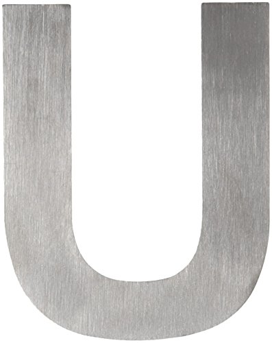 Btv 71481 - Placa 'U' Inox. Alto 8,5 Cm