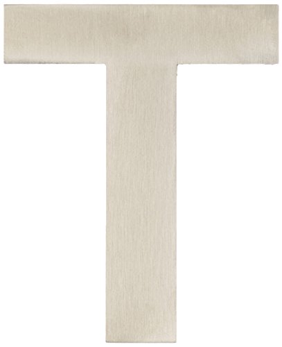 Btv 71480 - Placa 'T' Inox. Alto 8,5 Cm