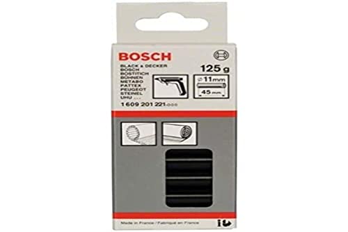 Bosch 1609201221 - Barra Pegamento Negra: 11X45Mmm 125G