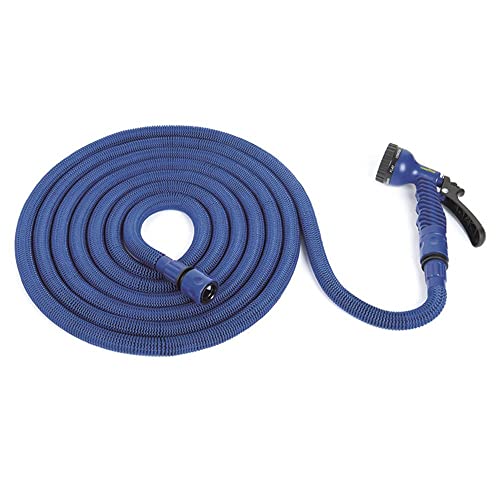 Goodyear - Tubo Estensibile 30 M Con Pistola Di Irrigazione In 7 Posizioni. Flessibile Per L'Uso In Giardino. Tessuto Intrecciato Ad Alta Densità. Ant
