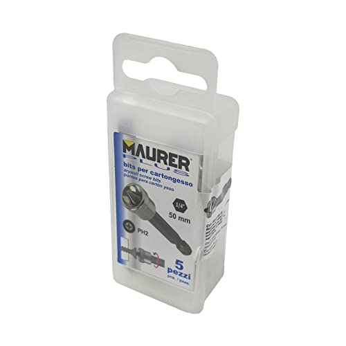 Destorpuntas Maurer Pladur Phillips Nº 2 Estuche De 5 Piezas 50 Mm.