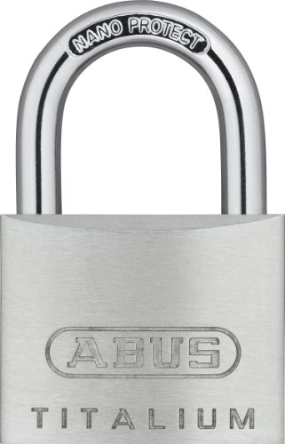 Abus 563584-64Ti/60_Ka6608 Candado Titalium De 60 Mm Llaves Iguales