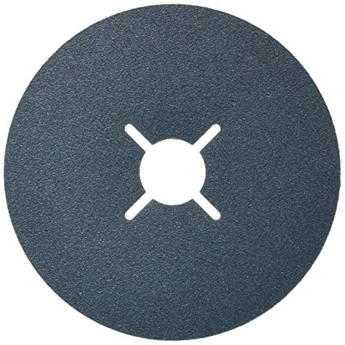 Hitachi-753509-Dischi Abrasivi Per Smerigliatrici, Levigatrici 115 Mm, Grana 120, Per Acciaio Inox