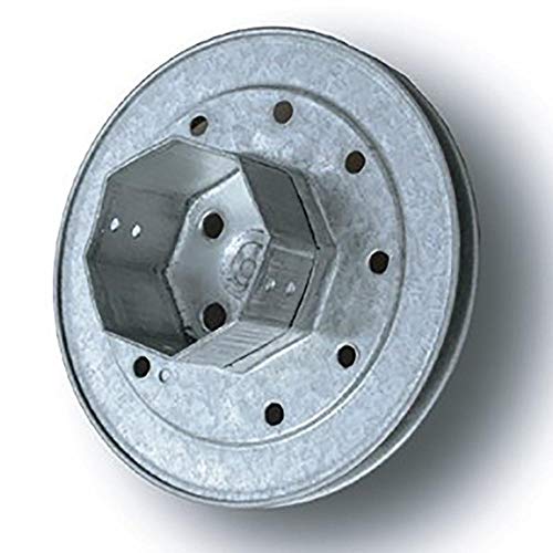Gaviota 06-090-005 - Tamburo Avvolgicavo Nastro 22 Metallico 180X60