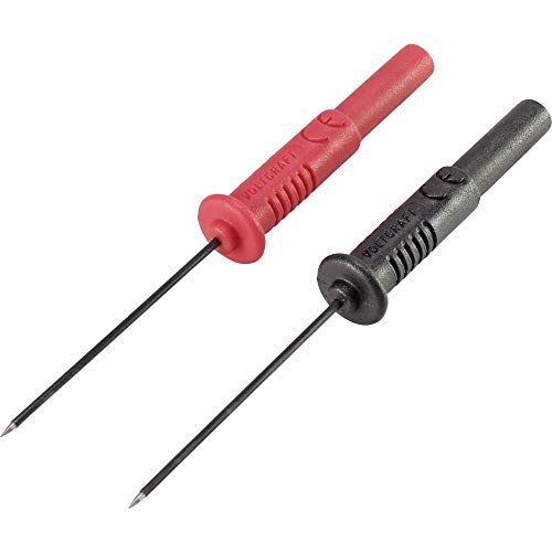 Voltcraft Mss-102 Kit Sonde Isolate Presa 4Mm Cat Ii 300 V Nero, Rosso 1 Kit