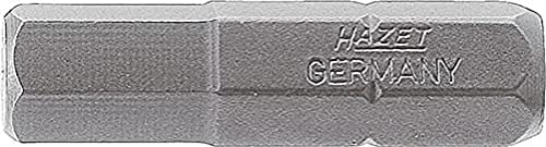 Hazet 2206-5 Bit, Attacco Esagonale, Massiccio, 8 Mm 5/16 Di Pollice