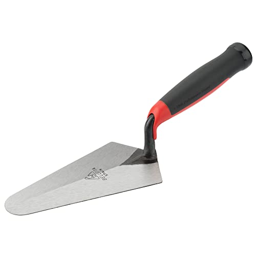 Bellota Trf42Kbm - Truelle De Maçon Madrilène Avec Lame Forgée Et Manche Bi-Matière, Outil Pour Les Professionnels De La Construction