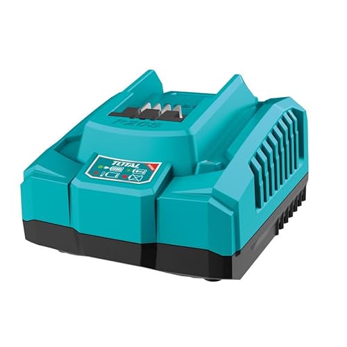 Total Tools - Caricabatteria Rapido 20 V, Caricabatterie Per Strumenti Elettrici Portatili, Velocità Di Ricarica: Batterie Da 2 Ah In 1/2 H, Compatibi