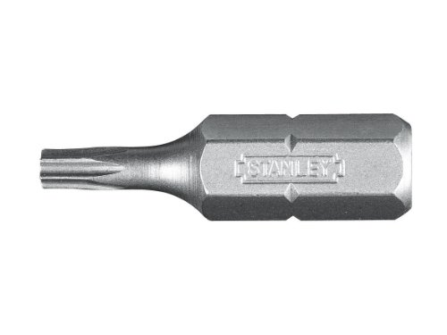 Stanley 1-68-843 Punte Per Cacciavite, Set Di 25 Pz 25 Mm X 25, Torx