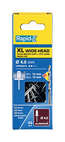 Rapid 5000663 Xl Rivetti Ø4X18 Mm, Acciaio