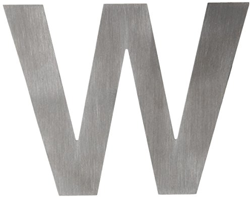 Btv 71483 - Placa 'W' Inox. Alto 8,5 Cm