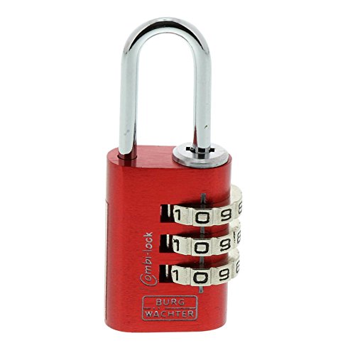 Burg-Wächter Combi Lock Duo 88 20 Fun Sb - Lucchetto A Combinazione Regolabile, Spessore 3,2 Mm