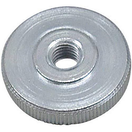 Toolcraft Din 467-5 Zn Dadi Zigrinati M4 Din 467 Acciaio Zincato 10 Pz.