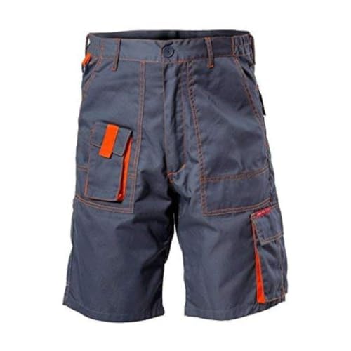 Lahti Pro Lpas1Xl - Pantaloni Corti Da Lavoro, Estivi, In Grafite En Iso 13688, Taglia Xl/56, Grigio Scuro