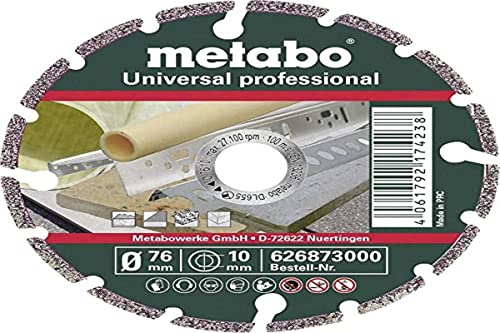 Disco De Cortar De Diamante, 76X10,0Mm, Up", Universal "Professional" (626873000)