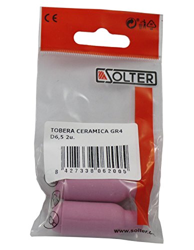 Solter 06200-Confezione Di 2 Ugelli Ceramiche Gr4 D6,5