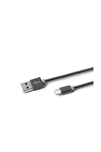 Celly Usbmicrosnakeds Cavo Usb Usb A Micro-Usb A Nero