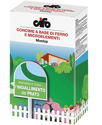 Concime Con Ferro E Microelementi Previene Ingiallimento Del Prato 1Kg