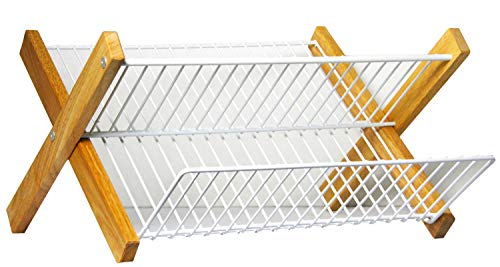 Metaltex Escurreplatos Plegable Lilly 'Quick Box', Detailed In The Description, Bianco