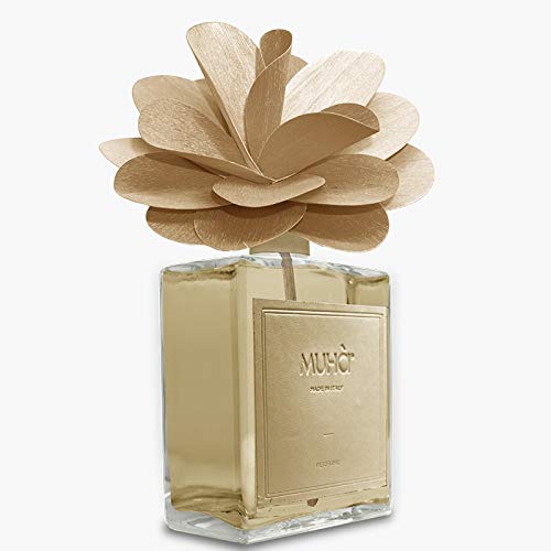 Muha' Profumatore D'Ambiente Diffusore Flower 500Ml Vaniglia E Ambra Pura
