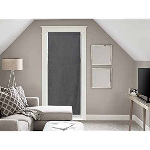Soleil D'Ocre Navigare Per Cancello Fenother In Cotone 70X200 Cm Panama Antracite, Grigio, 200X70 Cm