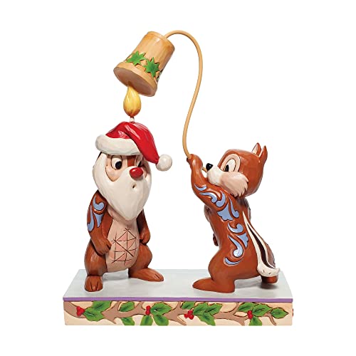 Disney Tradition 6007070 Figurina Cip E Ciop Natalizi