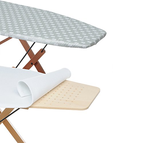 Foppapedretti Lacopertina Con Mollettone Ricambio Per Asse Da Stito Con Piano, Multicolore, 52 X 103 X 0.5 Cm, 340 Grammi