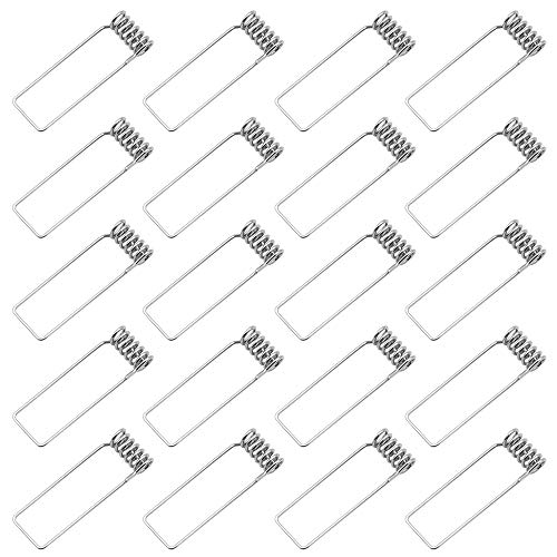 Bluexp 20 Pezzi Clip Di Fissaggio A Molla Diametro Di 50 Mm Faretti Tipo Gu10 Mr16 Anello Di Ritenuta A Molla Con Fermaglio Clip Pour Faretti Led Da I