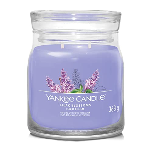Yankee Candle Signature 1629997E - Candela Profumata In Barattolo Medio Con Doppio Stoppino, Miscela Di Cera Di Soia, Candela A Lunga Combustione, Reg