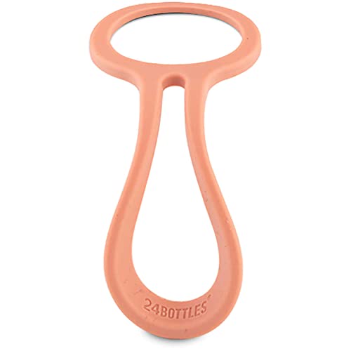 24Bottles Bottle Tie Light Accessorio Per Bottiglia D'Acqua, Adulti Unisex, Rosa (Rosa), Unico