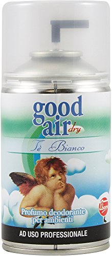 Good Air, Ricarica Spray Per Erogatore Automatico, Profumo Tè Bianco 250 Ml