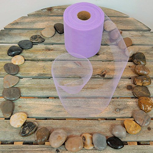 Guirca Rotolo Tulle H 12,5 Cm X 100 Mt, Lilla, Bobina