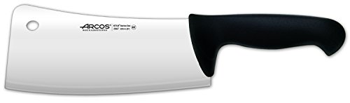 Arcos Serie 2900, Mannaietta Mannaia Da Cucina Coltello Scannare Coltello Macellaio, Lama Acciaio Inossidabile Nitrum 200 Mm, Manico Polipropilene, Co