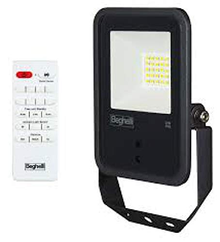 Beghelli 86170 Proiettore Floodlight Fl Led 50W Nero Ip65 Sens 4K