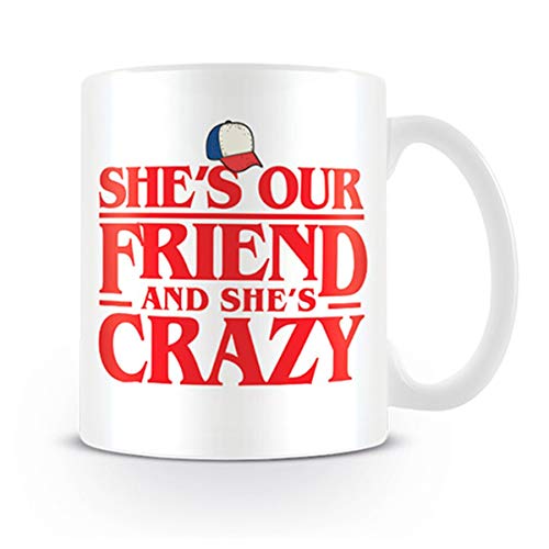 Pyramid International- Stranger Things (Shes Our Friend) Mug, Multicolore, 1 Unità (Confezione Da 1), Mg25249-Multicoloured-11Oz/315Ml